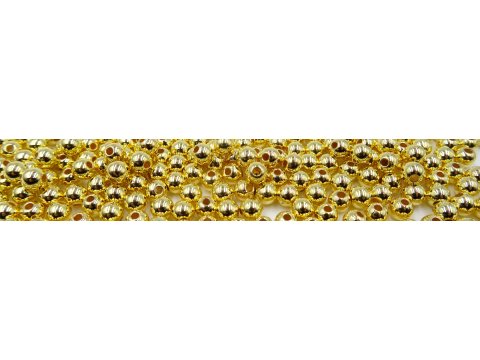 Korale 8mm złote GOLD-POL cena około 100g koraliki metalik plastikowe drobne sklep warszawa