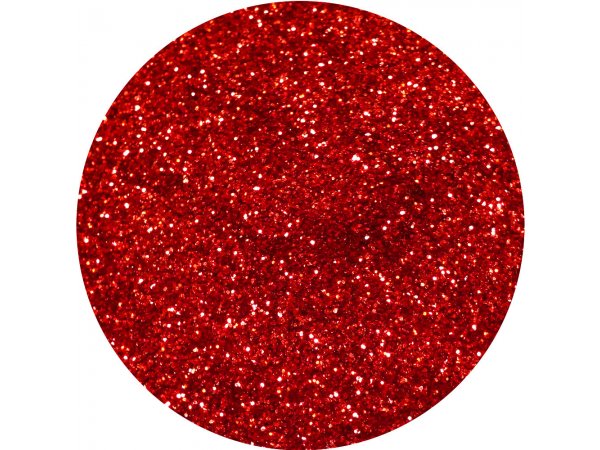 Brokat 0,2mm RED HOLOGRAM ZA6061 100g sypki do ozdabiania do farb fug bombek dekoracji