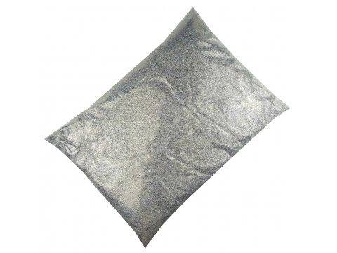 Brokat sypki 0,2mm SILVER HOLOGRAM ZA6050 1kg drobny ozdobny do ozdób paznokci bombek sklep warszawa