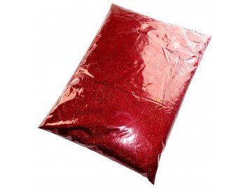 Brokat sypki 0,2mm RED...