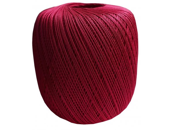 MAXI kordonek 5522 bordo wiśnia 565m Madame Tricote turecki kordonek merceryzowany