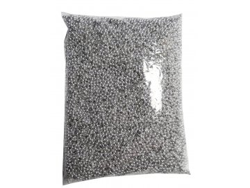 Korale 4mm JASNE SREBRO...