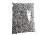 Korale 4mm JASNE SREBRO cena za HURT 500g koraliki metalik plastikowe drobne sklep warszawa