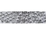 Korale 8mm JASNE SREBRO cena za HURT 500g koraliki metalik plastikowe drobne sklep warszawa