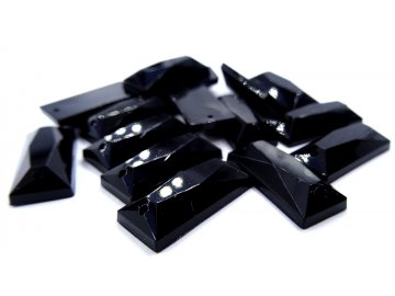 Prostokąt 9x20mm kamienie...