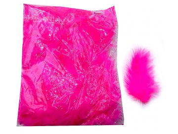 Pióra marabut*  RÓŻ FLUO...