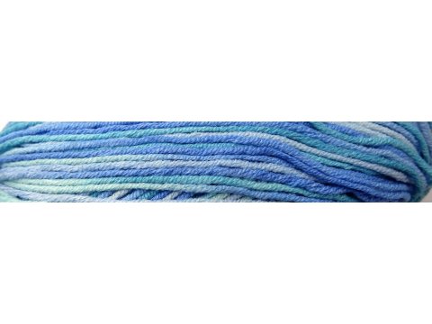 Jeans Crazy 8212 MIX BŁĘKITU YarnArt 50g 160m mix cieniutkiej bawełny na letnie dzianiny maskotki dostępne w Goldpol Warszawa