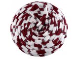 Spaghetti cotton BORDO BIAŁE PASKI cena za 1 sztukę około 120m włóczka z recyklingu t-shirt nici bawełna sklep warszaw