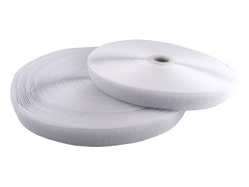 Rzep 20mm 2cm BIAŁY taśma...