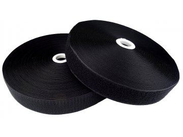 Rzep 40mm 4cm CZARNY taśma...