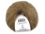 SUPER KID MOHAIR włóczka Gazzal 6 KARMEL CIEMNY SPŁOWIAŁY cena za 25g 237m moher na szale estońskie hurtownia włóczek Warszawa
