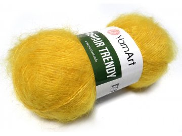 MOHAIR TRENDY 136 ŻÓŁTY...