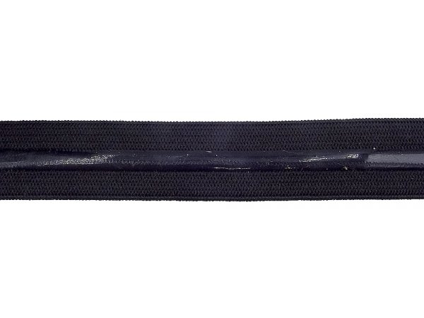 Guma 10mm CZARNA dziana z silikonem cena 1m gumka do sukienki stroju kąpielowego sklep z gumami
