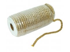 Sznurek 7mm ZŁOTY 20m w...