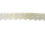 Koronka bawełniana 1,7cm 17mm ECRU 105K cena za 1m sklep z koronkami w Warszawie GOLD-POL