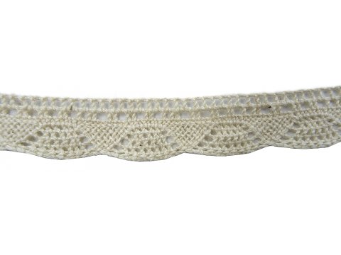 Koronka bawełniana 2,2cm 22mm ECRU 217K cena za 1m sklep z koronkami w Warszawie GOLD-POL