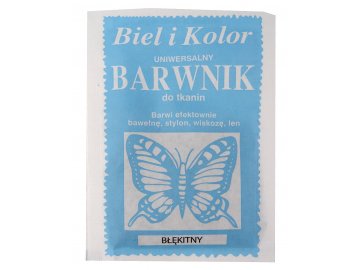 BŁĘKITNY barwnik do...