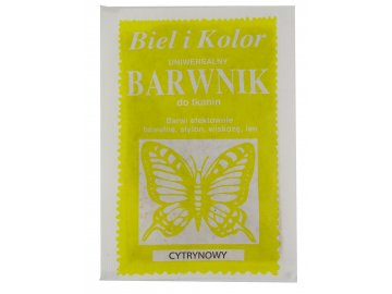 CYTRYNOWY barwnik do...
