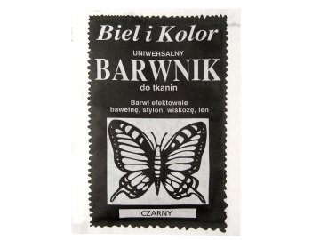 CZARNY barwnik do...