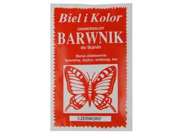 CZERWONY barwnik do...