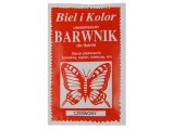CZERWONY barwnik do farbowania tkanin cena za 1 saszetkę BIEL I KOLOR farba do ubrań