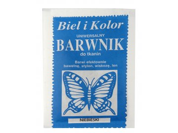 NIEBIESKI barwnik do...