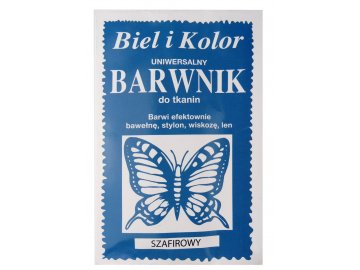 SZAFIROWY barwnik do...