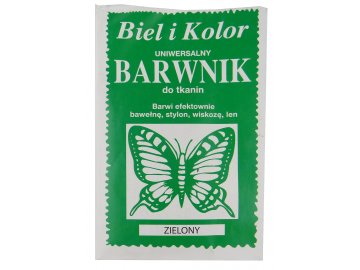 ZIELONY barwnik do...