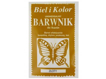 ZŁOTY barwnik do farbowania...