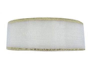 25mm wstążka organza ze...