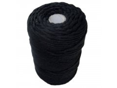 Sznurek 5mm 28 BLACK CZARNY...