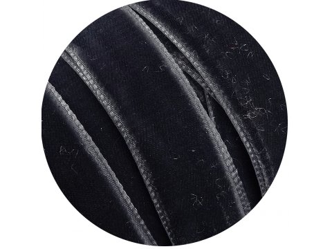16mm cena za 1m tasiemka aksamitka 446 SZARY CIEMNY  francuska welur welwet velvet hurtownia aksamitek