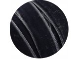 16mm cena za 1m tasiemka aksamitka 446 SZARY CIEMNY  francuska welur welwet velvet hurtownia aksamitek