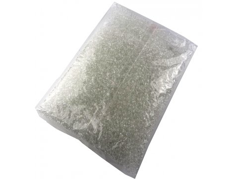 Koraliki szklane 4mm kulki drobne 18129 PRZEZROCZYSTE cena za 500g HURT hurtownia