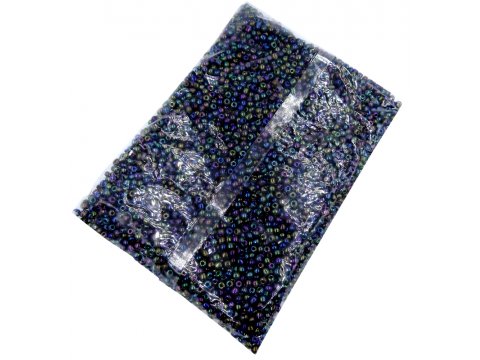 Koraliki szklane 4mm kulki drobne 18167 MIX BENZYNA ZIELONY cena za 500g HURT hurtownia korali