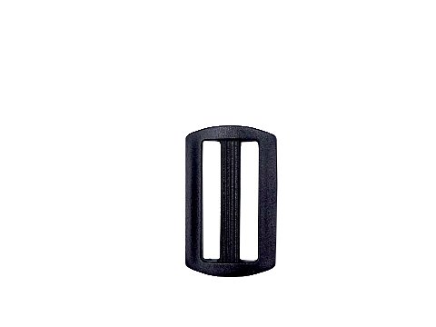 Regulator 30mm plastikowy CZARNY cena za 1 sztukę do plecaka torby taśmy nośnej parcianego