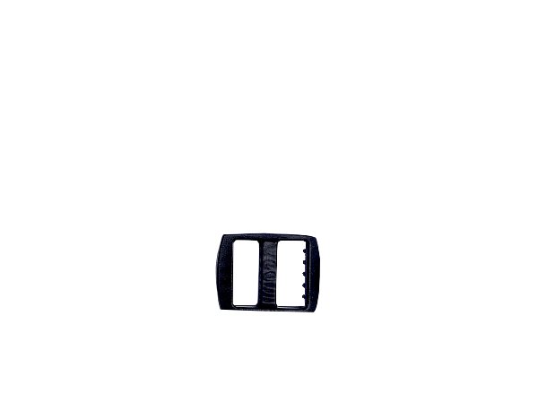 Regulator 15mm plastikowy CZARNY cena za 1 sztukę do plecaka torby taśmy nośnej parcianego