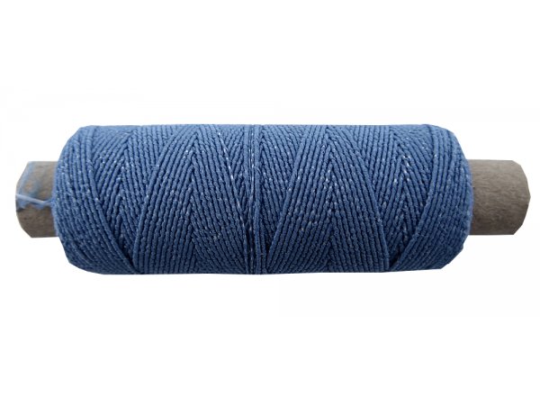 Gumonitka 0,8mm okrągła NIEBIESKI JEANS 30m czeska gumka 8 562 163 00 cienkie gumki krawieckie najtaniej