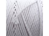 Sznurek 2mm BY GOLD-POL cena za 100m kolor BIAŁY /WYBIELANY knot pleciony bawełniany do świec zniczy knoty sklep warszawa