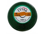 TYTAN 40 mocne nici 2592 ZIELONE CIEMNE cena za 1 szpulkę 1000m tapicerskie kaletnicze szwalniane