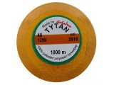 TYTAN 40 mocne nici 2510 ŻÓŁTY MORELA cena za 1 szpulkę 1000m tapicerskie kaletnicze szwalniane