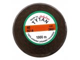 TYTAN 40 mocne nici 2607 BRĄZ CIEMNY cena za 1 szpulkę 1000m tapicerskie kaletnicze szwalniane krawieckie goldpol