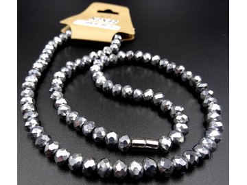 Korale 5mm fasetowane...