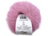 SUPER KID MOHAIR włóczka Gazzal 12 RÓŻ JASNYcena za 25g 237m moher na szale estońskie tania włóczka