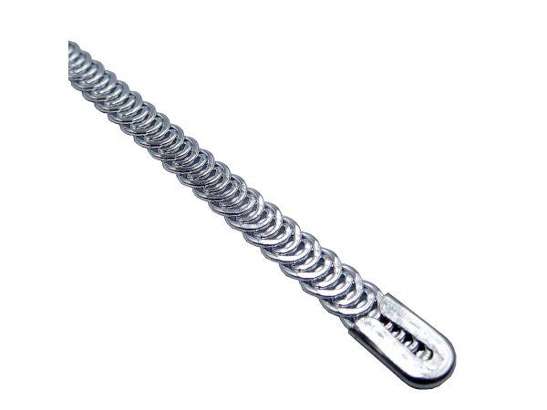 Fiszbina 5mm metalowa gorsetowa SREBRNA 40cm krawiecka do tunelu gorsetu sklep GOLD-POL Warszawa