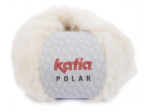 POLAR 80 ECRU KREM włóczka KATIA 100g 60m jak futerko futro szenila sierść królika sklep z wełną GOLD-POL