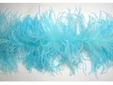 Szal boa AQUA 2 ply elegancki pióra strusie 1szt/ 1,8m 2PLY dwie warstwy piór strusia najlepsza jakość na ryn