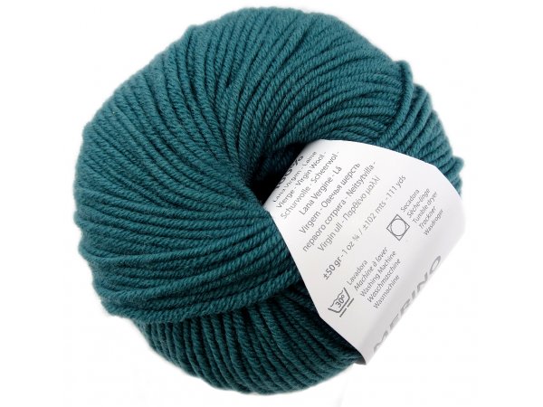 MERINO 100% 54 MORSKI włóczka Katia 50g 102m 100% wełna merynos hurtownia włóczek Warszawa