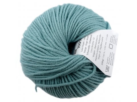 MERINO 100% 75 AQUA SPŁOWIAŁY włóczka Katia 50g 102m 100% wełna merynos hurtownia włóczek Warszawa