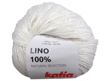 LINO 100% len 1 BIAŁY...